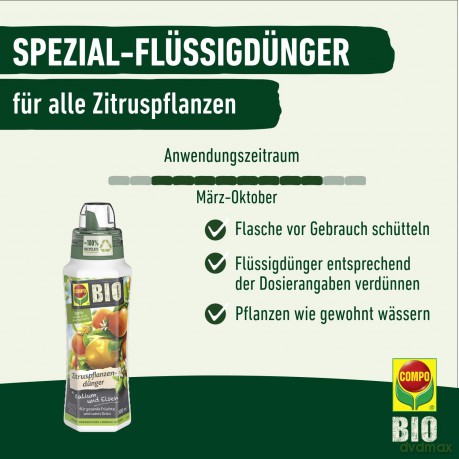 Compo: COMPO BIO Zitrusdźnger 500,0 ml