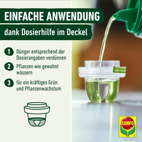Compo: COMPO Grźnpflanzendźnger 1,0 l