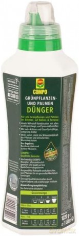 Compo: COMPO Grźnpflanzendźnger 1,0 l