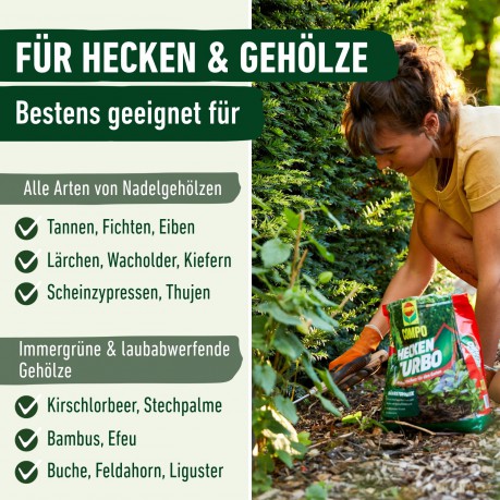 Compo: COMPO HECKEN TURBO Heckendźnger 4,0 kg