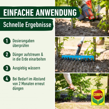 Compo: COMPO HECKEN TURBO Heckendźnger 4,0 kg