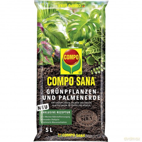 Compo: COMPO SANA Grźnpflanzenerde 5,0 l