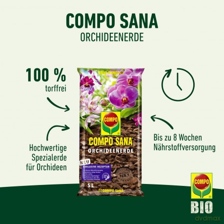 Compo: COMPO SANA Orchideenerde 5,0 l