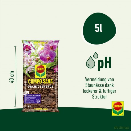 Compo: COMPO SANA Orchideenerde 5,0 l