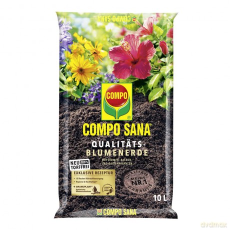 Compo: COMPO SANA Qualitts- Blumenerde 10,0 l