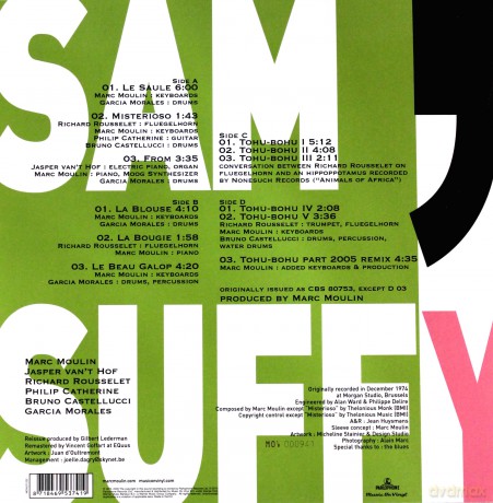 Marc Moulin: Sam Suffy [2xWinyl]