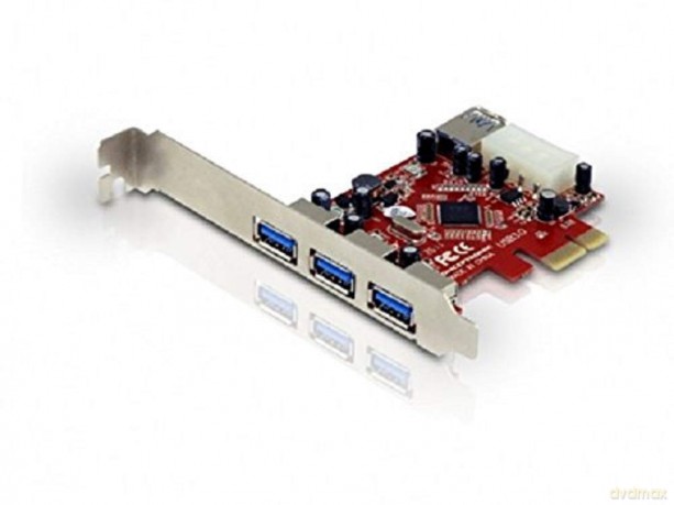 CONCEPTRONIC 4-Port PCI Express Card USB