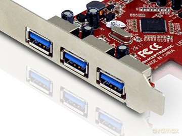 CONCEPTRONIC 4-Port PCI Express Card USB