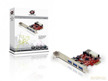 CONCEPTRONIC 4-Port PCI Express Card USB