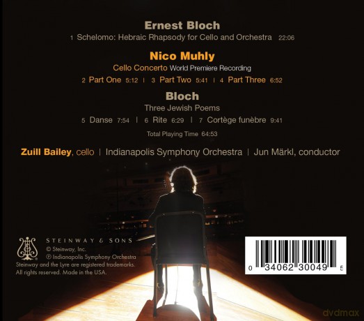 Indianapolis Symphony Orchestra: Muhly:Cello Concerto [CD]