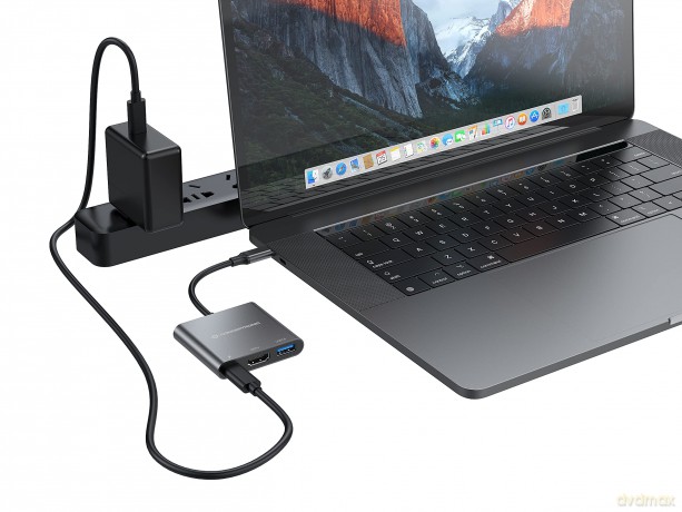 CONCEPTRONIC Dock USB-C->HDMI,USB3.0,100