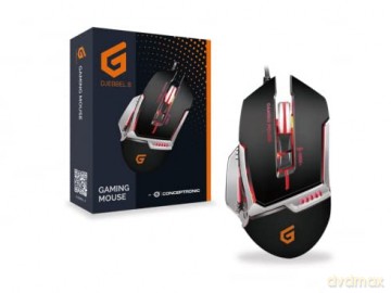 CONCEPTRONIC Gaming USB Maus, 4000 DPI,