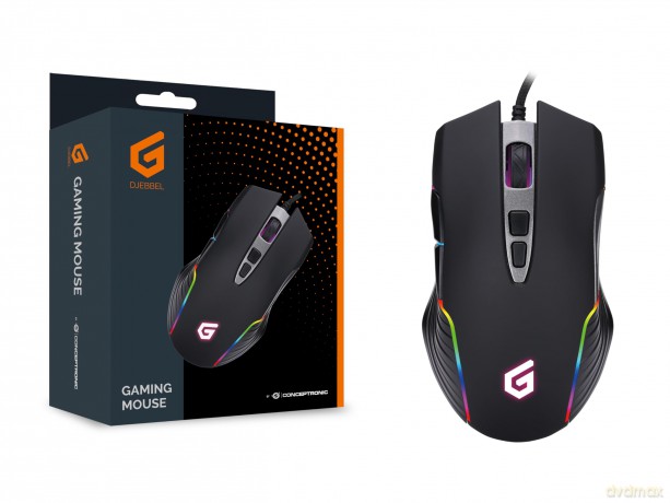 CONCEPTRONIC Gaming USB Maus, 7200 DPI,