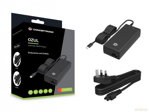 CONCEPTRONIC Ladegert 1Port 100W GaN,US