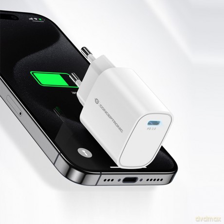 CONCEPTRONIC Ladegert 1Port USB-C 20WPD