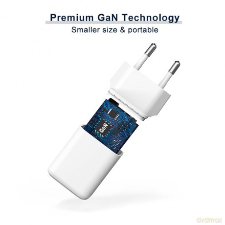 CONCEPTRONIC Ladegert 2Port 20W,1xUSB-C