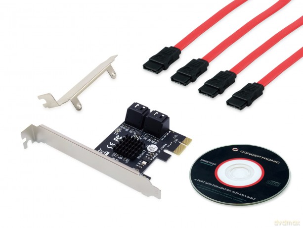 CONCEPTRONIC PCI Express Card 4-Port SAT
