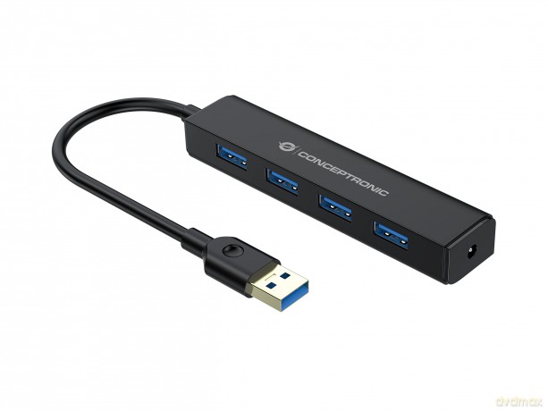 CONCEPTRONIC USB-Hub 4-Port 3.0 ->4x3.0