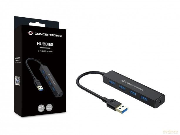 CONCEPTRONIC USB-Hub 4-Port 3.0 ->4x3.0
