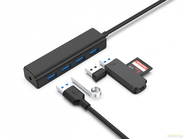 CONCEPTRONIC USB-Hub 4-Port 3.1/C->4x3.0