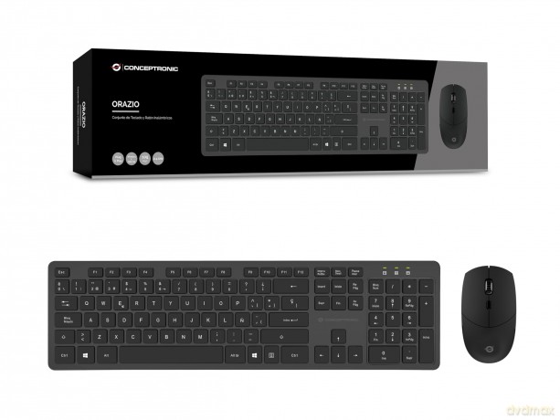CONCEPTRONIC Wireless Keyboard+Mouse,Lay