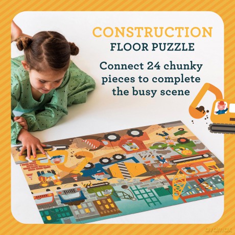 Construction Site Floor Puzzle
