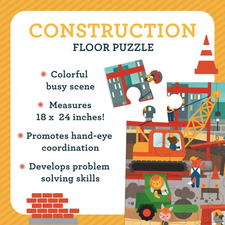 Construction Site Floor Puzzle