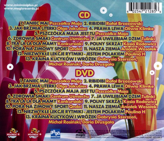 Mini Mini Przeboje Rybki Vol. 5 [CD]+[DVD]