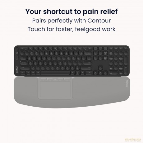 Contour Balance Full-Size Tastatur DE-La