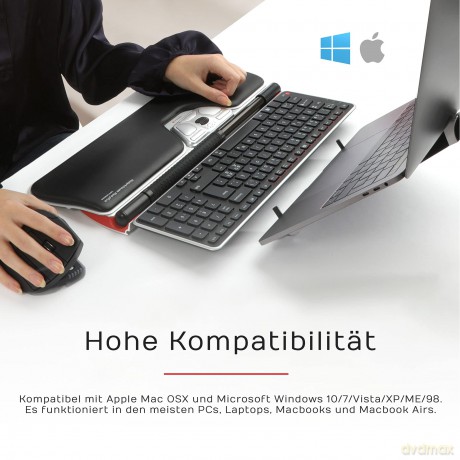 Contour Balance Tastatur wireless DE-La