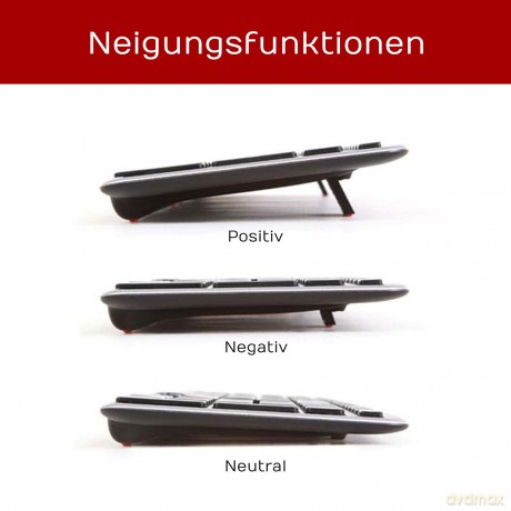 Contour Balance Tastatur wireless DE-La