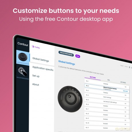 Contour Multimedia Controller Mouse Xpre