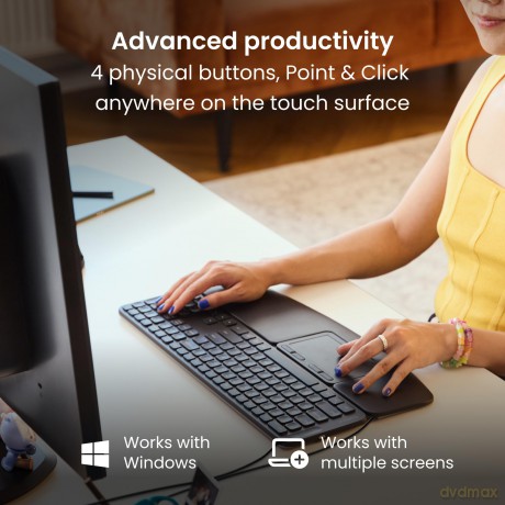 Contour Touch Ergonomic Touchpad wired