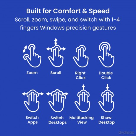 Contour Touch Ergonomic Touchpad wireles