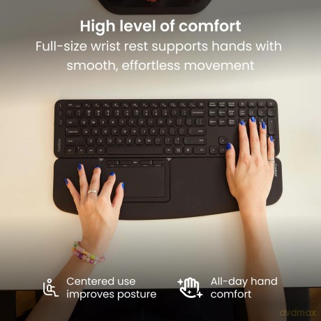 Contour Touch Ergonomic Touchpad wireles