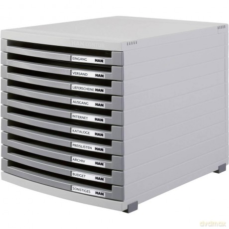 Contur Schubl.Box 10flach.Offe