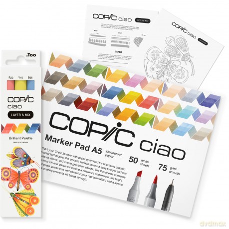 Copicâž: COPIC Ciao 2D Brilliant Palette Starter