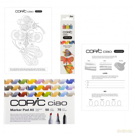 Copicâž: COPIC Ciao 2D Brilliant Palette Starter