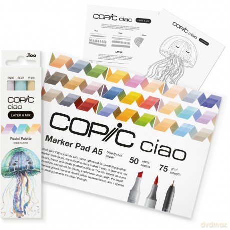 Copicâž: COPIC Ciao 2D Pastel Palette Starter La