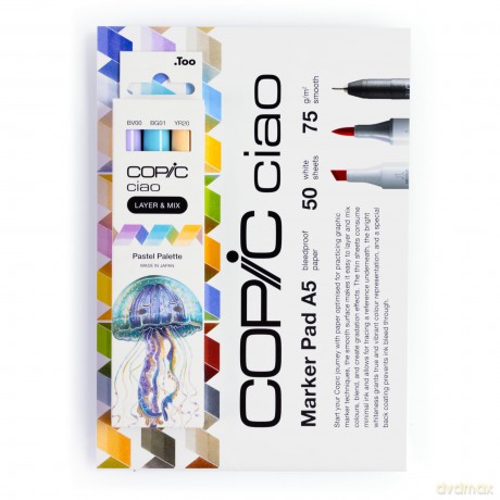 Copicâž: COPIC Ciao 2D Pastel Palette Starter La