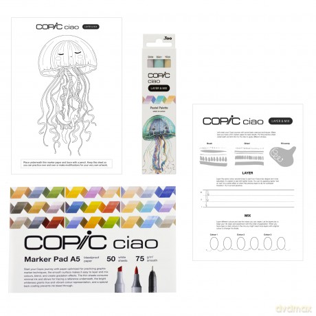 Copicâž: COPIC Ciao 2D Pastel Palette Starter La