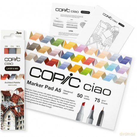 Copicâž: COPIC Ciao 3D Architect Palette Starter