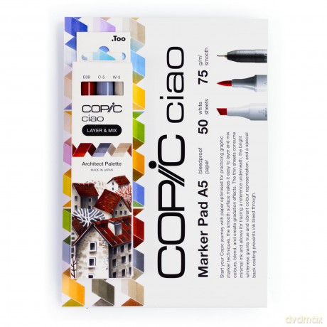 Copicâž: COPIC Ciao 3D Architect Palette Starter