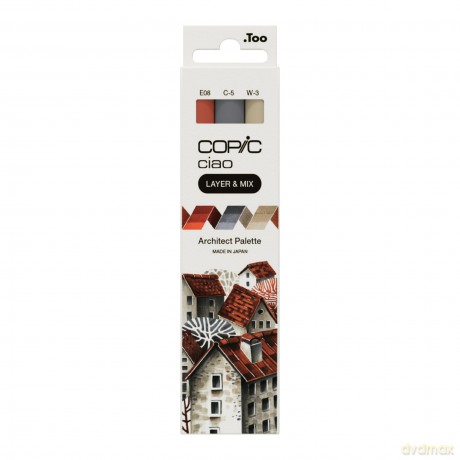 Copicâž: COPIC Ciao 3D Architect Palette Starter