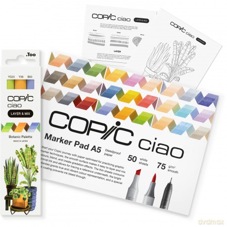 Copicâž: COPIC Ciao 3D Botanic Palette Starter L
