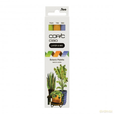 Copicâž: COPIC Ciao 3D Botanic Palette Starter L