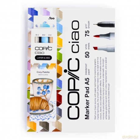 Copicâž: COPIC Ciao 3D Cozy Palette Starter Layo