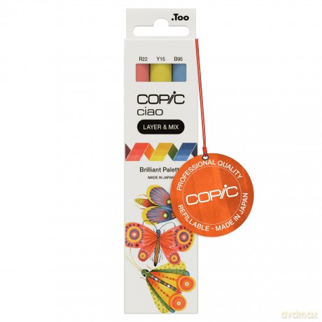 Copicâž: COPIC Ciao Brilliant Palette Layoutmark