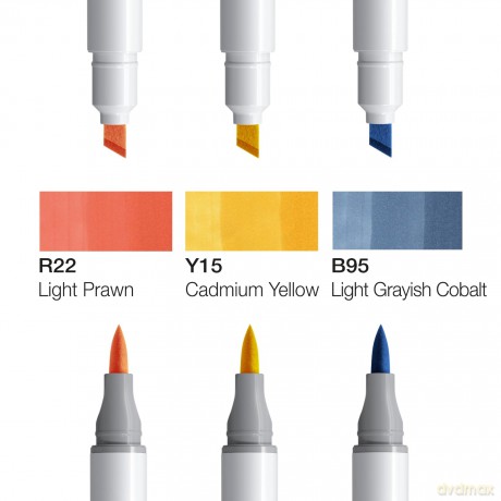 Copicâž: COPIC Ciao Brilliant Palette Layoutmark
