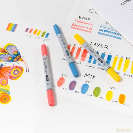 Copicâž: COPIC Ciao Brilliant Palette Layoutmark
